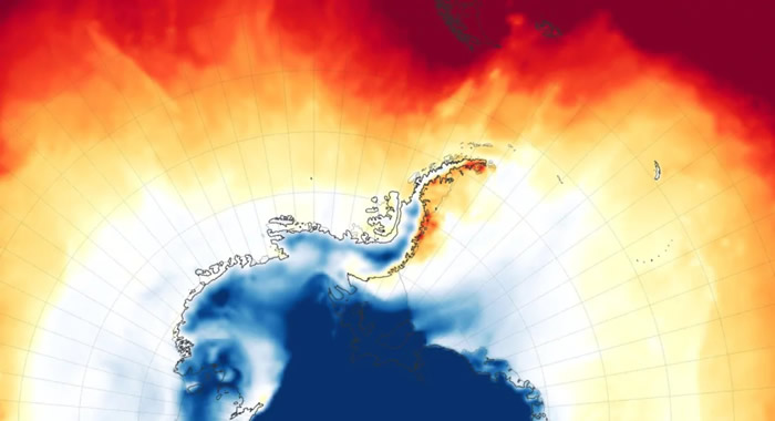 南极偏远的极地变暖程度是全球平均水平的3倍多