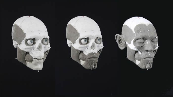 瑞典专家利用电脑3D技术成功重塑8千年前中石器时代男子容貌