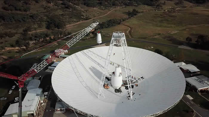 NASA升级在澳大利亚的深空天线DSS-43