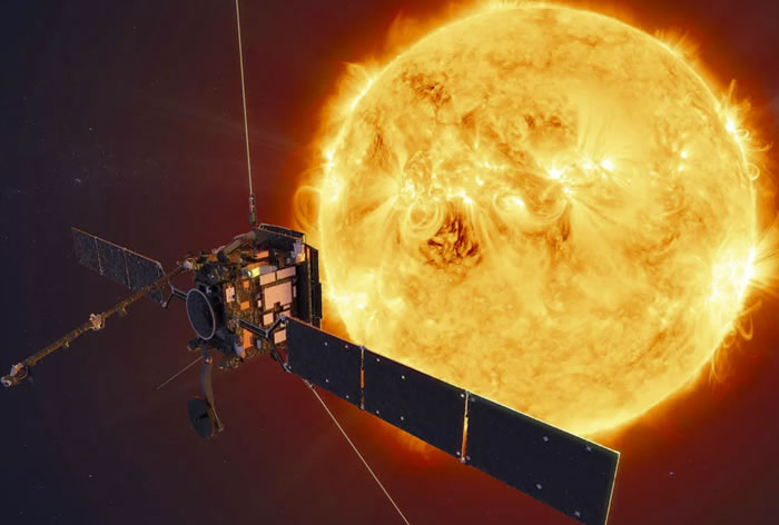 欧洲航天局和美国航天局公布太阳轨道器拍摄的最接近太阳的图像