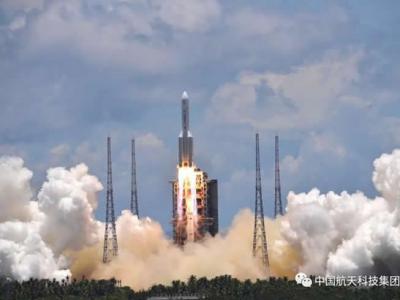 中国迈出行星探测第一步 长征五号运载火箭成功发射天问一号火星探测器