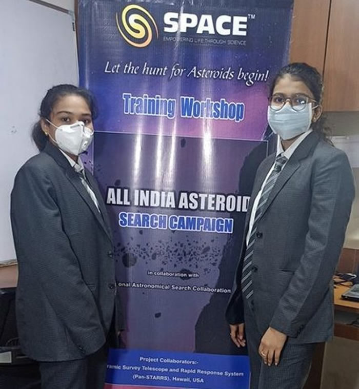 印度两名女学生发现一颗正朝着地球飞来的小行星HLV2514