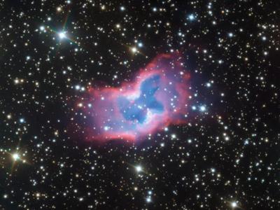 行星状星云NGC 2899为太空动物园增添一只美丽的蝴蝶