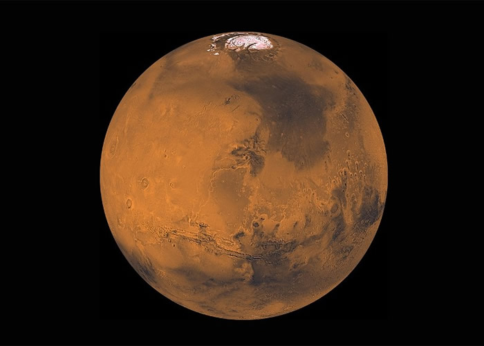 美国学者研究峡谷特征 指早期火星的气候可能以寒冷冰冻为主