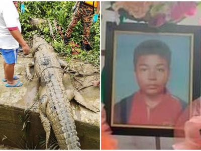 马来西亚发生鳄鱼食人事件 14岁少年被重350公斤巨鳄吞噬