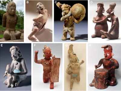 对中美洲古代雕塑面部表情的分析支持情感表达具普世性