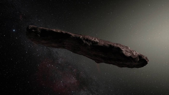 哈佛大学科学家认为星际天体奥陌陌（Oumuamua）可能并非彗星 可能是外星宇宙飞船