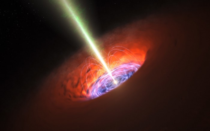 研究提出超大质量黑洞周围存在类似围绕恒星运转的行星