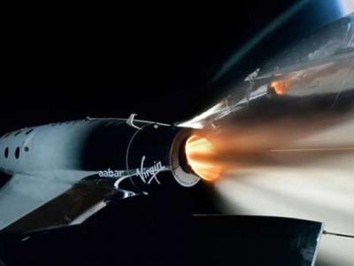 布兰森旗下的维珍银河计划对“SpaceShipTwo”载人航天系统进行测试