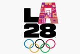 洛杉矶发布2028奥运会会徽 网友：京东奥运会还没开始呢！