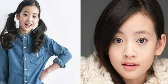 韩国小童星柳翰庇和tfboys合照 原来她就是宠爱mv中的女主角