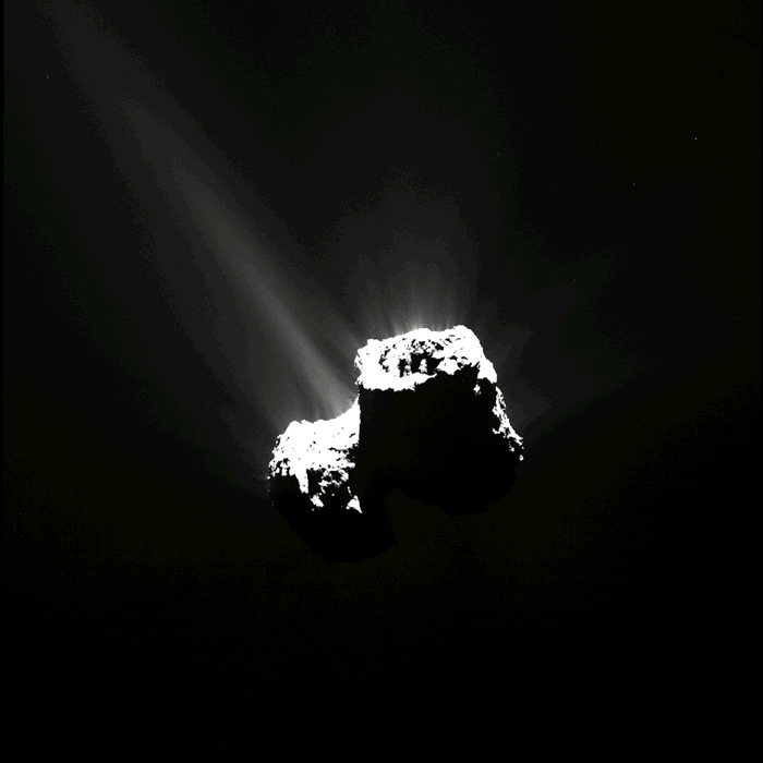 科学家有史以来第一次发现来自彗星（67P/Churyumov-Gerasimenko）的极光