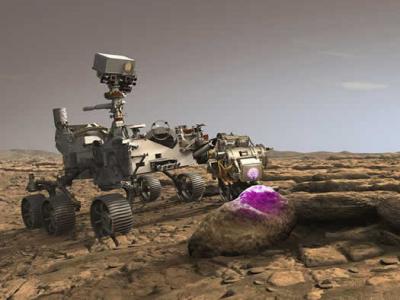 “火星2020”毅力号探测器将利用X射线在火星寻找化石