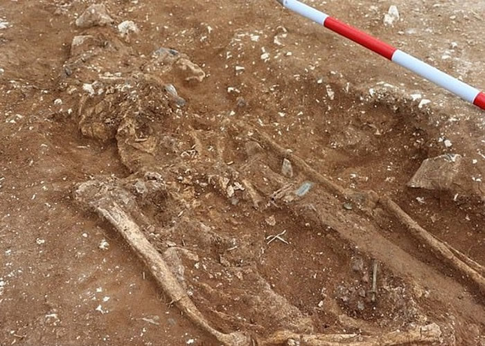 英国英格兰伯克郡马洛山区发现1500年前盎格鲁撒克逊战士遗骸