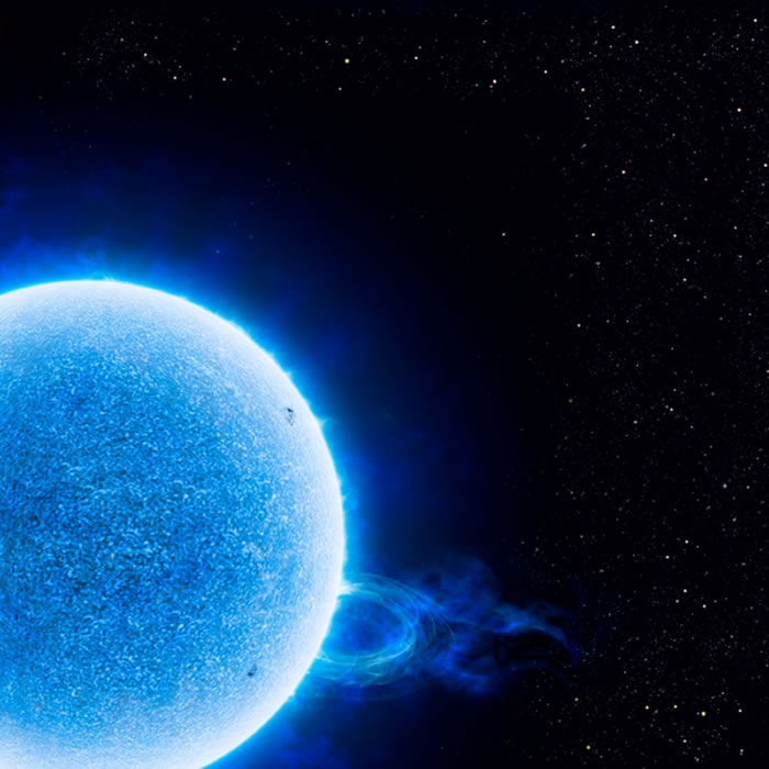 像RMC 136a1这样巨大而明亮的恒星具有极强的恒星风。恒星风是从恒星表面流出的带电粒子流。它们还会发出强烈的紫外线，强到可以对地球表面进行消毒。