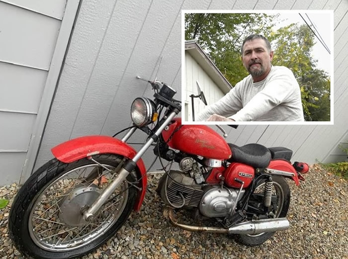 奇闻：美国蒙大拿州男子被盗4年的红色哈雷摩托车“自行回家”