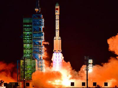 中国在西昌卫星发射中心成功发射遥感三十号07组卫星