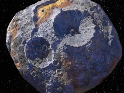 火星和木星之间巨大的小行星带中一块太空岩石16 Psych价值10000万亿美元