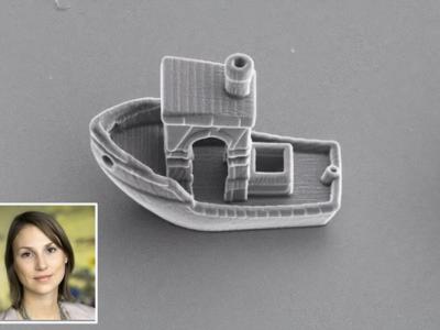荷兰莱顿大学3D打印世界上最小的船 阔度仅人类头发3分之1