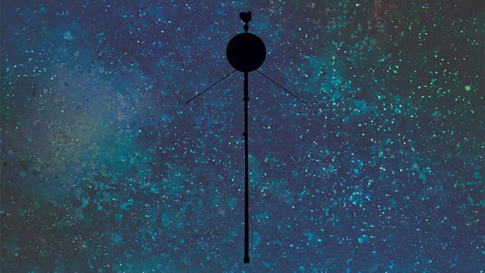 澳大利亚的Deep Space Station 43无线电天线向旅行者2号探测器发出了几条指令