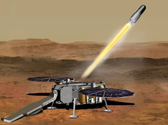 NASA已经准备好开始将火星样本送回地球