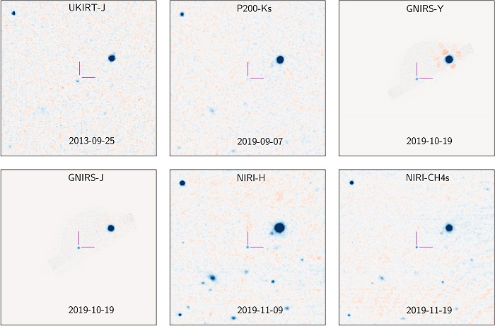 天文学家首次通过射电望远镜在大力神星座探测到褐矮星Elegast（BDR J1750+3809）