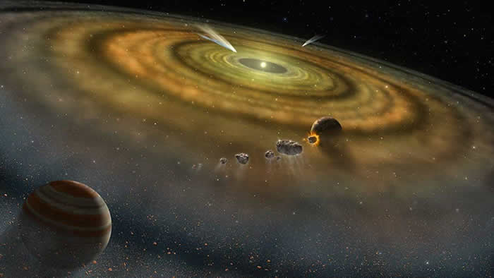 美国劳伦斯利弗莫尔国家实验室最新研究表明太阳系形成花费了不到20万年的时间