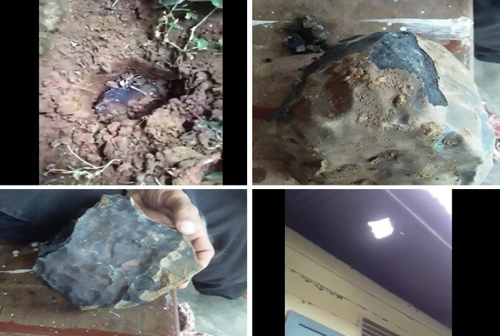 天降横财140万英镑！印尼制棺师在家中工作时45亿年历史陨石从天而降砸破屋顶
