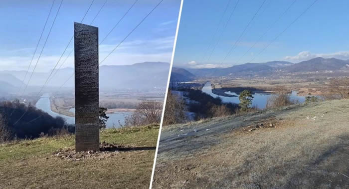 和美国犹他州一样 罗马尼亚东部的神秘“巨石”也消失了