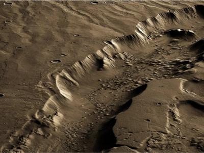 火星微生物可能会随着液态水逐渐深入到更深的地方