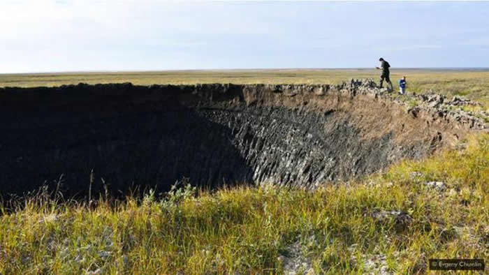 探索俄罗斯西伯利亚亚马尔半岛的巨洞之谜