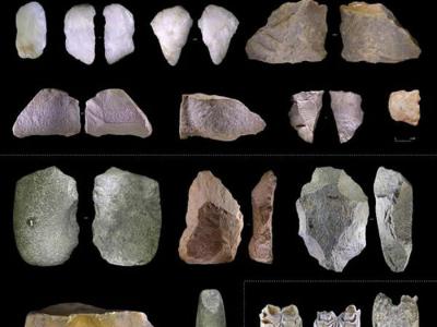 鲁山县境内发现旧石器地点40余处、洞穴60处和采集石制品200余件