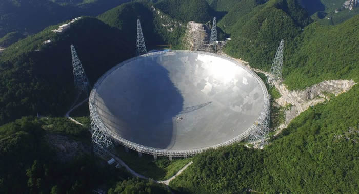 “中国天眼”FAST500米口径球面射电望远镜为天文学家带来许多观测机遇 将向国际开放