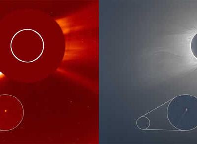 泰国业余天文学家在卫星数据中发现C/2020 X3(SOHO)彗星