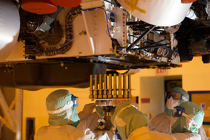 美国宇航局（NASA）毅力号火星车携带着最终将返回地球的样品采集管