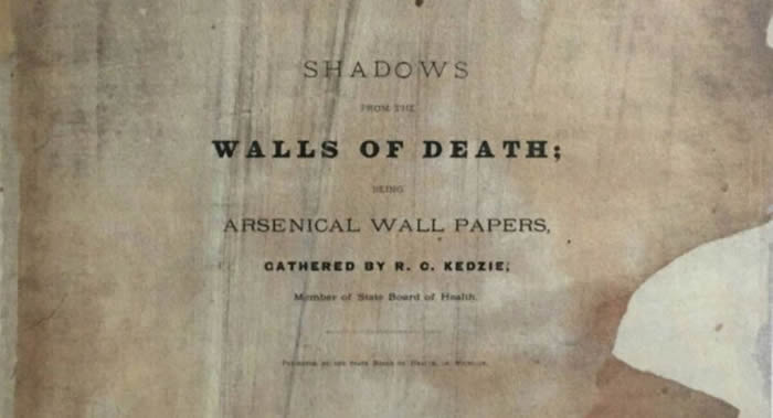 美国密歇根大学却保存着一本能毒死人的书《死墙之影》