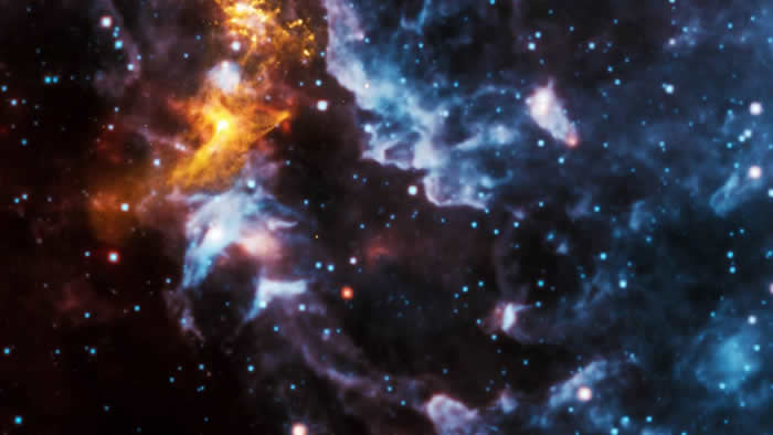 NASA“今日图片”展示位于圆规座的脉冲星PSR B1509-58