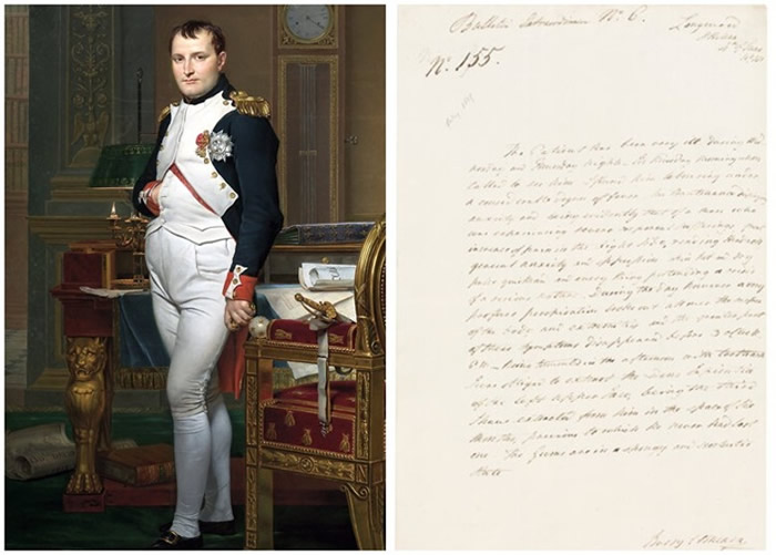外科医生撰写的罕见病历揭露拿破仑这位骁勇善战的君主晚年遭受疾病和疼痛困扰
