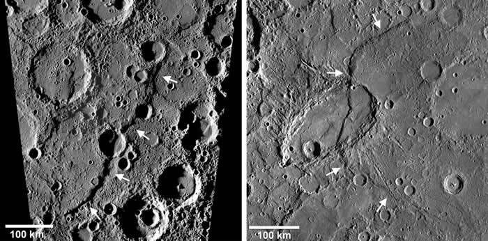 科学家依据NASA“信使”号的数据重新绘制出水星的地貌构造
