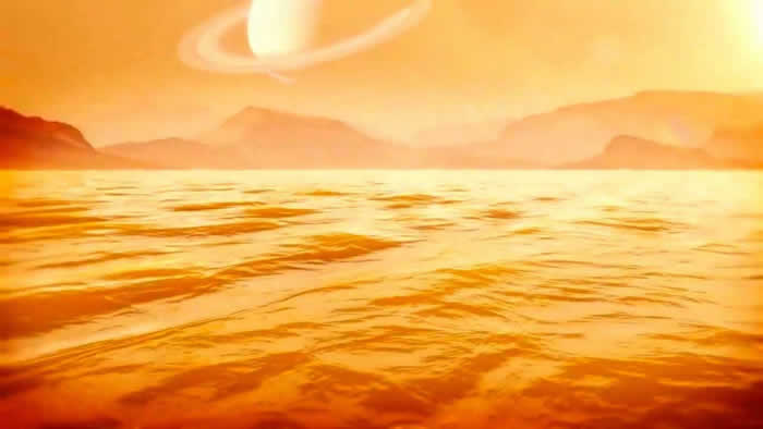雷达探测土卫六最大海洋“克拉肯—马雷” 估计它至少有300米深