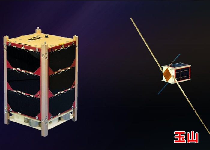 台湾两枚立方卫星“飞鼠”和“玉山”将跟随美国SpaceX猎鹰9号火箭升空