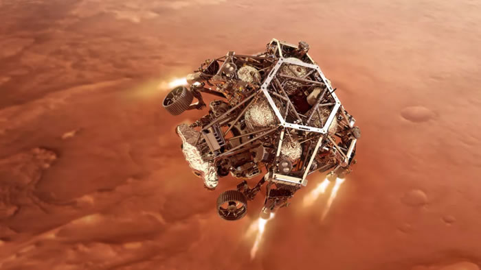 NASA“毅力号”将在10天后在火星表面着陆