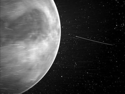 美国宇航局帕克太阳探测器拍摄到不可思议的金星照片