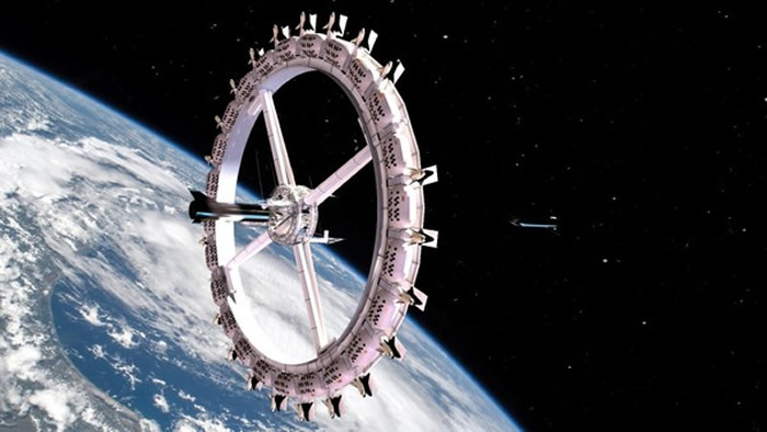美国太空建设公司宣布从2025年开始在近地轨道建造全球首家太空饭店“旅行者”