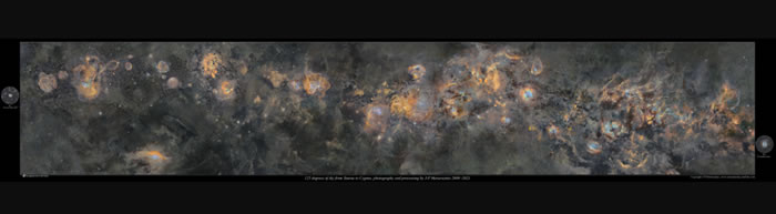 摄影师J-P Metsavainio花12年时间合成一幅令人叹为观止的银河系图像