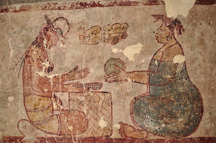 墨西哥尤卡坦半岛2500多年前壁画首次记录盐作为古代玛雅商品在市场上的情况