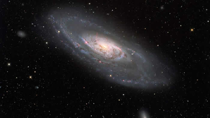 基特峰国家天文台Nicholas U. Mayall四米望远镜拍摄的金牛座Messier 106星系