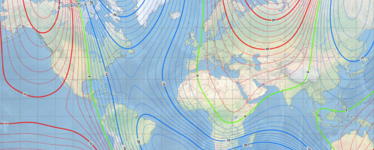 磁北极奔向俄罗斯北极海岸 地球磁场正迅速移动改变