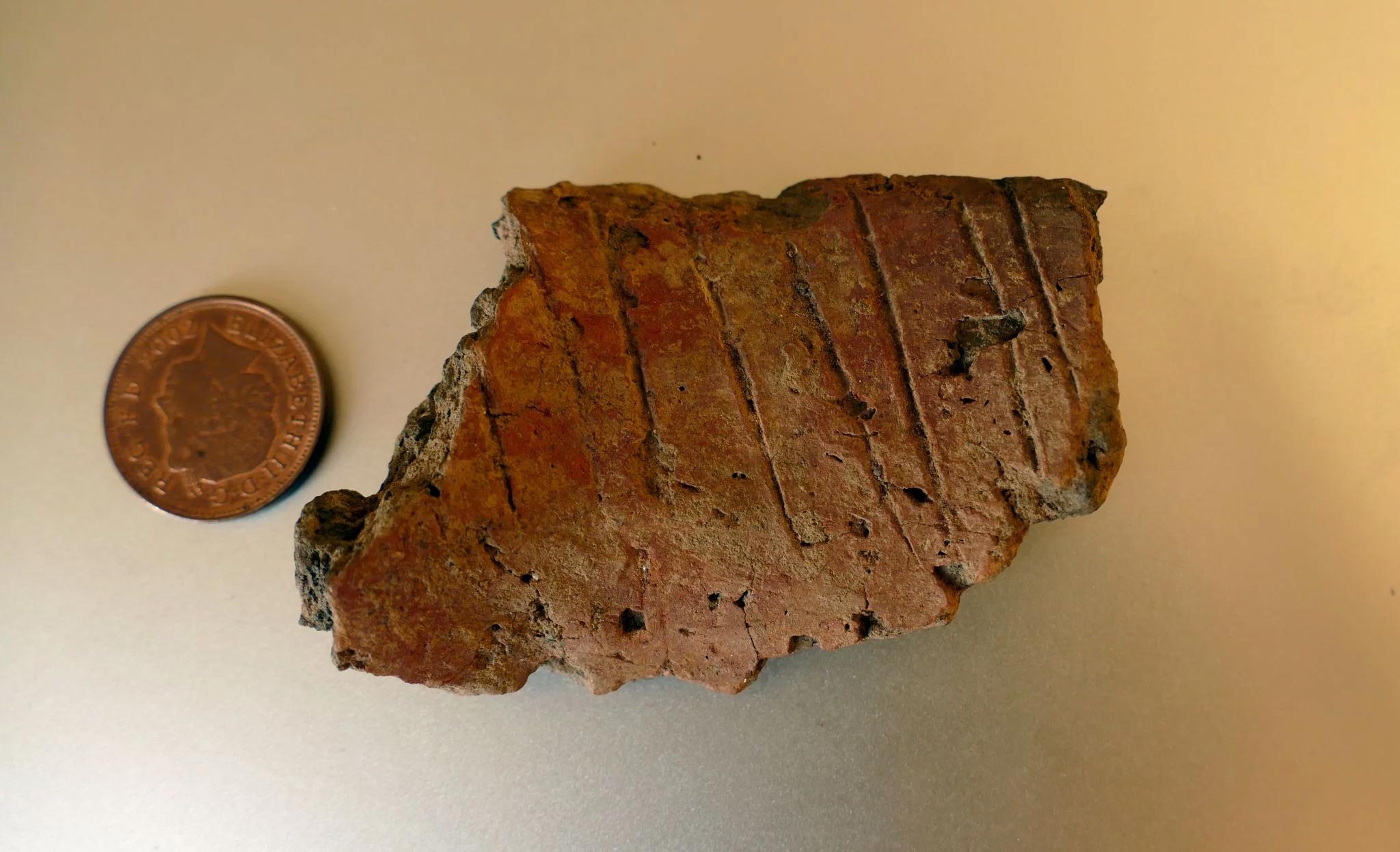 英国斯科霍尔姆岛兔子洞发现9000年前史前石器和陶器碎片