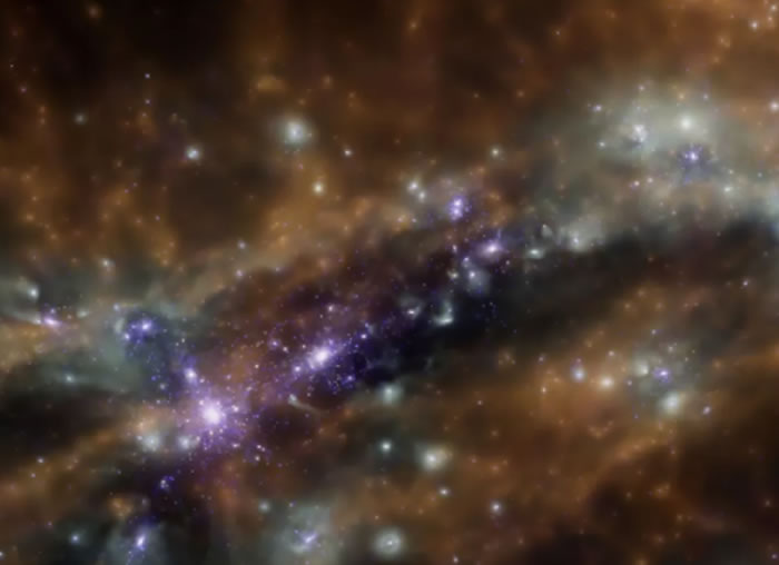 宇宙星系的排列是有规律还是完全随机的？